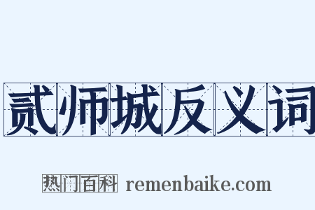 贰师城反义词是什么意思的图片